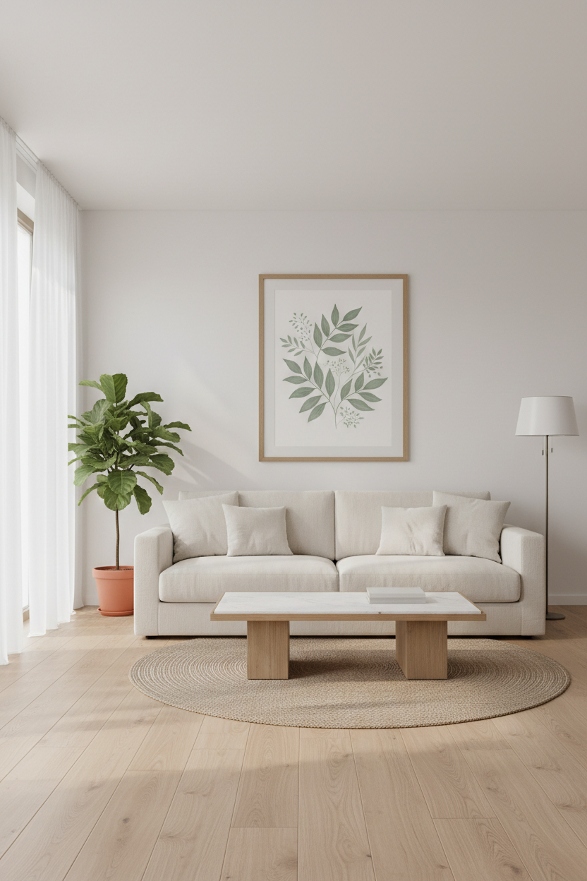 Sage Green Leaf Collection | Digital Wall Art Prints